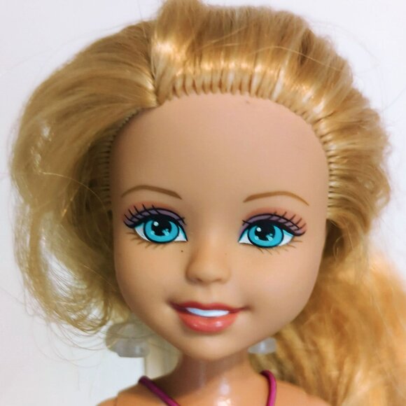 Barbie Wee 3 Friends Splash Stacie Fashion Doll in Swim Suit 2004 Mattel - Picture 3 of 7